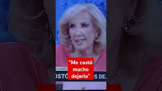 EXCLUSIVA  Mirtha Legrand se confiesa adicta [upl. by Tirrej]