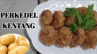 Resep Perkedel KentangBegedil Kentang [upl. by Nirhtak]