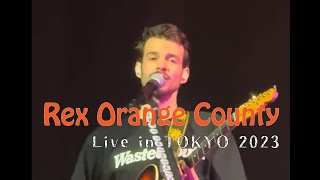 Rex Orange County Live in Tokyo 2023 ＠ 豊洲PIT 1005 Full Show [upl. by Rosenblum]