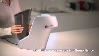 Waterlogic Hybrid Water Purifier Servicing Movie [upl. by Eillak]