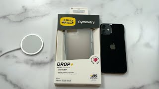 OtterBox Symmetry Clear Series Case for iPhone 12 Mini  Moon Walker Unboxing and Review [upl. by Flaherty]