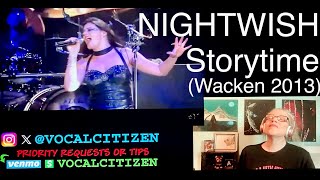 NIGHTWISH  Storytime Live at Wacken 2013 reaction [upl. by Aicemat]