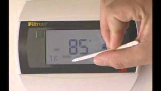 Filtrete 3M50 Thermostat How to activate the holiday program [upl. by Grossman]