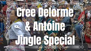 Cree Delorme and Antoine Jingle Special Part 3  2024 Manito Ahbee Pow Wow  Powwowscom [upl. by Solracnauj]