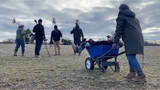 Rolling to Rome  Metal Detecting a Mysterious Colonial Field After Digging an Ancient ROMAN Coin [upl. by Sidran423]