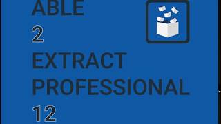 Able2Extract Professional v12 Teaser [upl. by Anid]