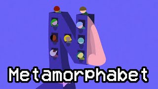 A B CES EL ABECEDARIO ES RARO  Metamorphabet  Gameplay en Español [upl. by Esilehs]