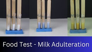 Food Test  Milk Adulteration  DIY Science  ThinkTac [upl. by Hpotsirhc]