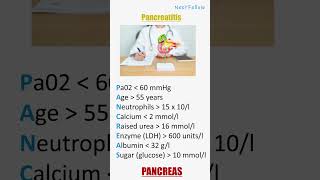 Pancreatitis medicalmnemonics mnemonics [upl. by Granville]