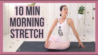 10 min Morning Yoga Stretch for Beginners  Energy Boost Yoga [upl. by Ahsehat]