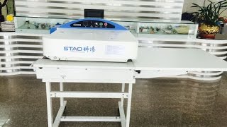 automatic fusing machine belt autoadjusting STAO ST308MS [upl. by Anilehcim]