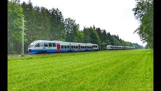 Kurios  BOB muß auf freier Strecke am Bahnübergang stoppen [upl. by Airdnek]