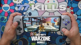 Warzone Mobile with Gamesir G8 Controller amp Gyro Aim Iphone 15 Pro Max [upl. by Aredna]