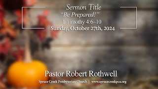 Spruce Creek Presbyterian Church  October 27th  1100am Service [upl. by Mcroberts598]