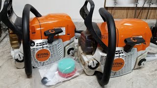 More power after BREAKIN Stihl Ms400 Foam filter test [upl. by Agostino]