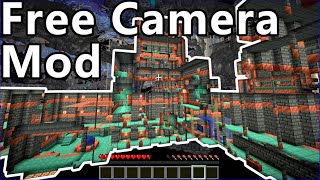 Freecam The BEST Camera MOD  Minecraft Mod Tutorial [upl. by Catherine646]