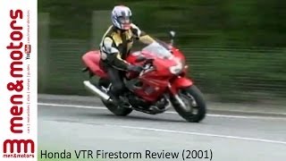 The 2001 Honda VTR Firestorm Review [upl. by Esilanna]