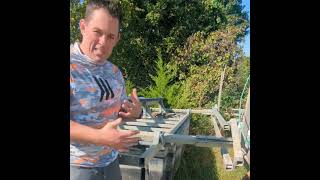 Tub style boat lift tanks compared to parallel tanks on a boat lift [upl. by Innoj]