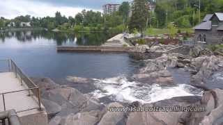 Bracebridge Falls in Bracebridge Ontario [upl. by Chesney]