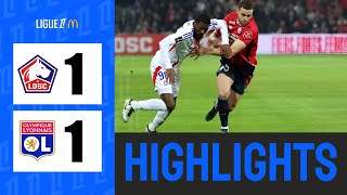 🔴 RÉSUMÉ  Lille vs Lyon 1  1  HIGHLIGHTS  Ligue 1 202425 [upl. by Nevuer]