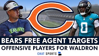 Bears Offensive Free Agent Targets For Shane Waldron Ft Mike Evans Saquon Barkley amp Calvin Ridley [upl. by Gladi]