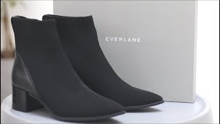 Everlane ReKnit Boss Boot Review Minimalist Wardrobe  Sustainable Fashion [upl. by Ellennahs]