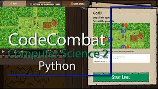 CodeCombat Level 33 Python Computer Science 2 Tutorial with Answers [upl. by Yahska]