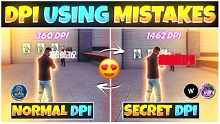 Best DPI Settings Free Fire  DPI Kaise Badhaye  How To Use DPI  DPI Using Mistakes  Dpi Setting [upl. by Caravette753]