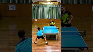 Good Rally Forehand vs Backhand 🏓 Topspin [upl. by Hey]