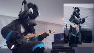 Porter Robinson  Everything Goes On Fursuit Guitar Cover [upl. by Savick]