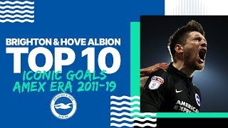 Top 10 Iconic Goals Amex Era [upl. by Beckie657]