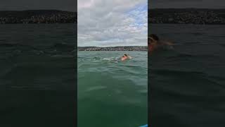 Why is open water swimming so hard More info in comments swimming [upl. by Holcman974]