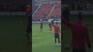 Leyton Orient Pre match warm up foorball leytonorient [upl. by Aliakam]