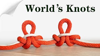 The 10 World’s MOST Practical Knots You must know [upl. by Ejroj]