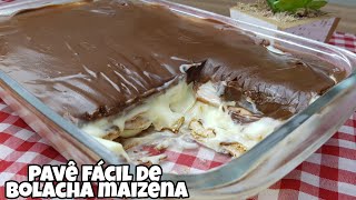 PAVÊ DE BOLACHA MAIZENAAceita um café [upl. by Ahsa]