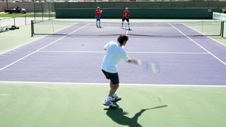 Marcos Baghdatis Forehand and Backhand  Indian Wells 2013  BNP Paribas Open [upl. by Tuhn]