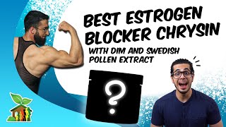 Best Estrogen Blocker Chrysin with DIM and Swedish Flower Pollen Extract [upl. by Ignacia834]