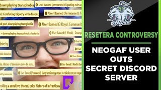 ResetERA Controversy Secret Discord server outed by NeoGAF user [upl. by Isabella450]