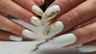 Shimmering Gold Nails To Elevate your Manicure  Nail Designs [upl. by Bergmans]