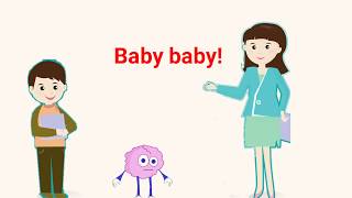 baby baby Yes mama Nursery Rhyme  English Rhyme For Children [upl. by Onifur706]