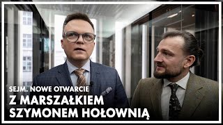 Sejm Nowe otwarcie z marszałkiem Szymonem Hołownią odc 3 [upl. by Otho]