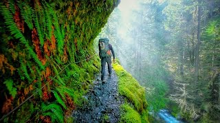 Eagle Creek Trail  Oregon USA  Stunning Footage [upl. by Lihp857]