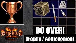 Diablo II  Resurrected Do over Trophy Guide [upl. by Ramburt]