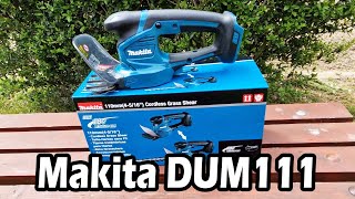 Makita DUM111 18v cordless hedge trimmer  Unboxing [upl. by Hpotsirhc]