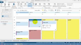 Outlook  Termin erstellen  Kalender  Teil 02 [upl. by Eletnahc]