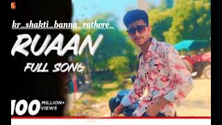 Ruaan full song  tiger 3 Arjit singh irsaad Kamil newsong ruaan [upl. by Llydnek]