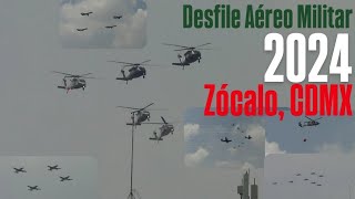 Desfile Cívico Militar 2024 Parada Aérea [upl. by Ehrenberg]