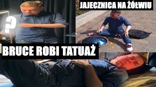 RANDOMBRUCE ROBI TATUAŻ JAJECZNICA NA ŻÓŁWIU [upl. by Fletch]