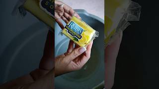 🍋Rubis Lemon Soap Bar ASMR asmrsoap asmrsounds soaping handsoap washinghands soapbar [upl. by Lester]