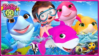 Baby Sharks Ocean Adventure 🌊🐠🌊babyshark  Baby songs  Nursery Rhymes amp Kids Songs301 [upl. by Yesdnil306]